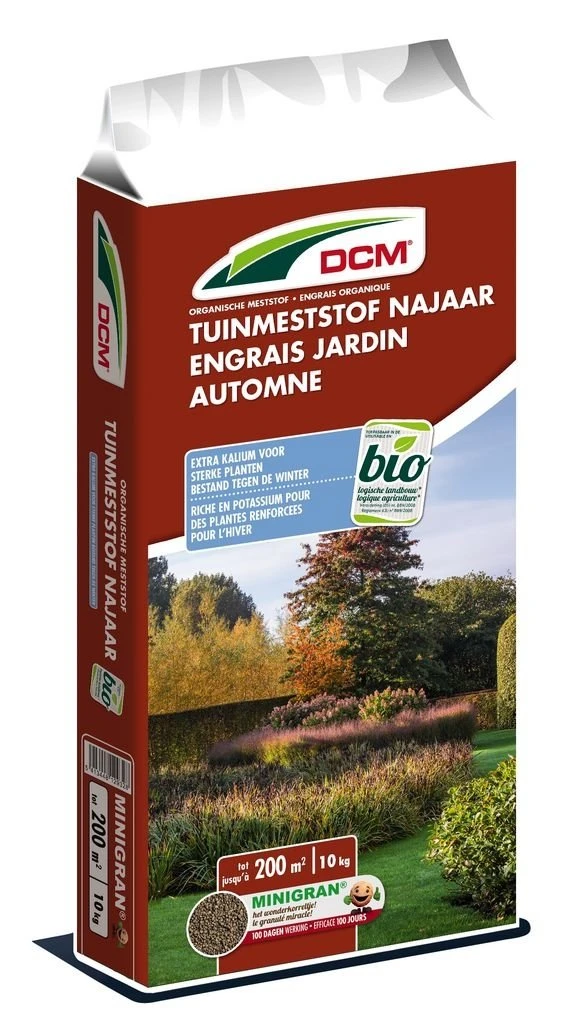 DCM Tuinmeststof Najaar (MG) (10kg)