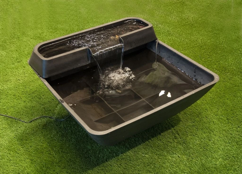 Fountain Pond + Waterfall Set 75x75x35