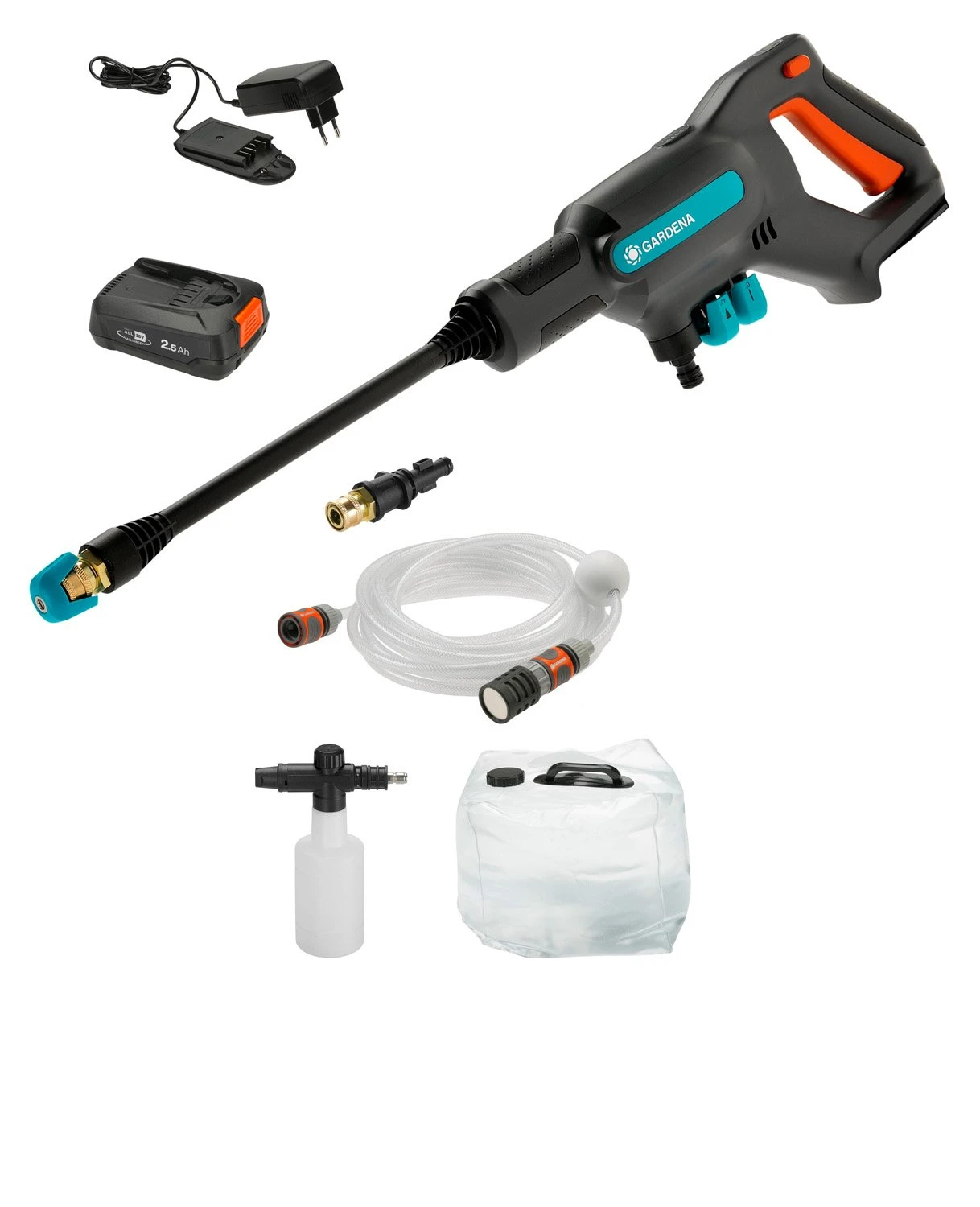 GARDENA Accu Hogedrukreiniger AquaClean 18V Set Premium - Image 2