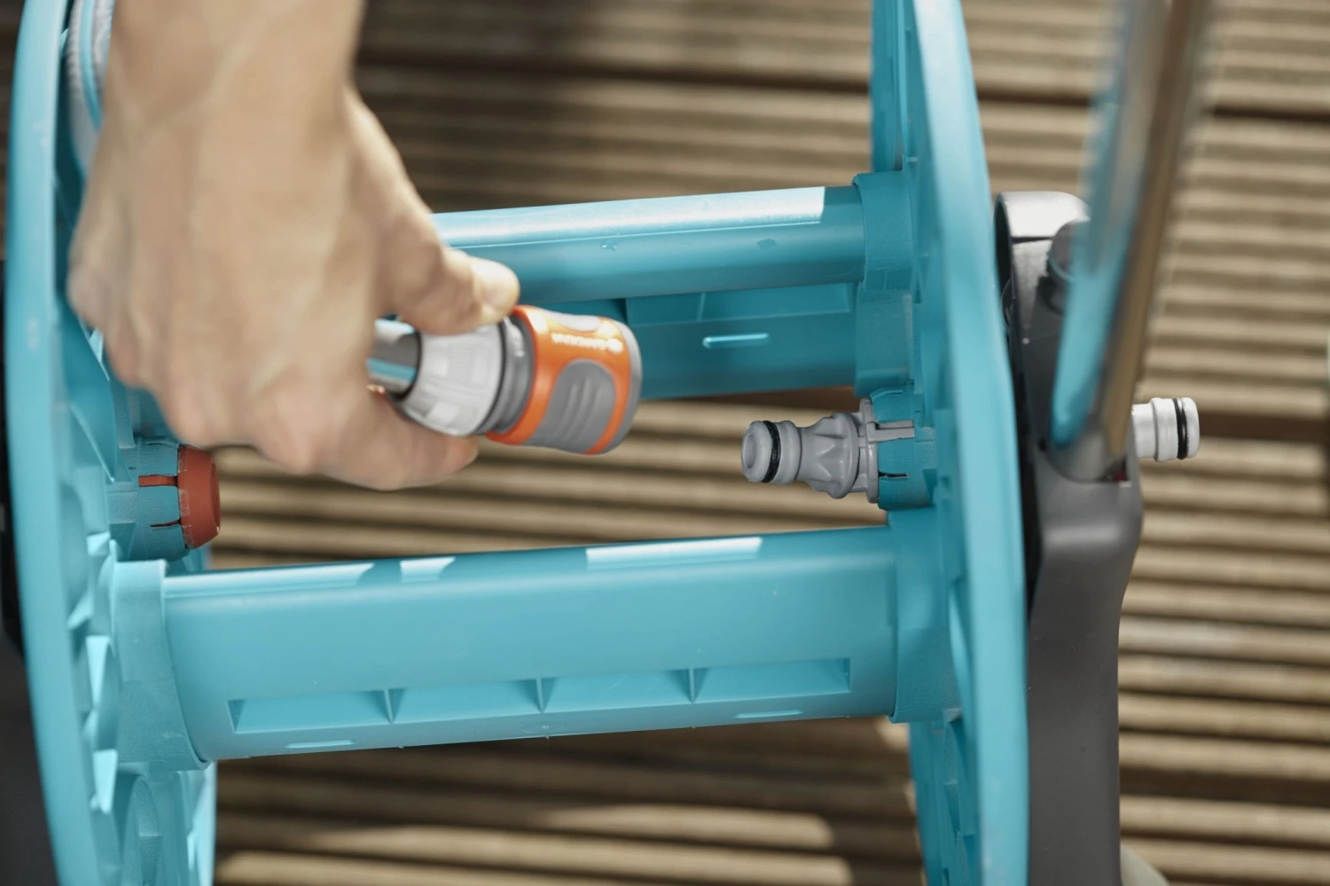 GARDENA AquaRoll S Slangenwagenset - Incl. 20 M Classic Slang - Image 2