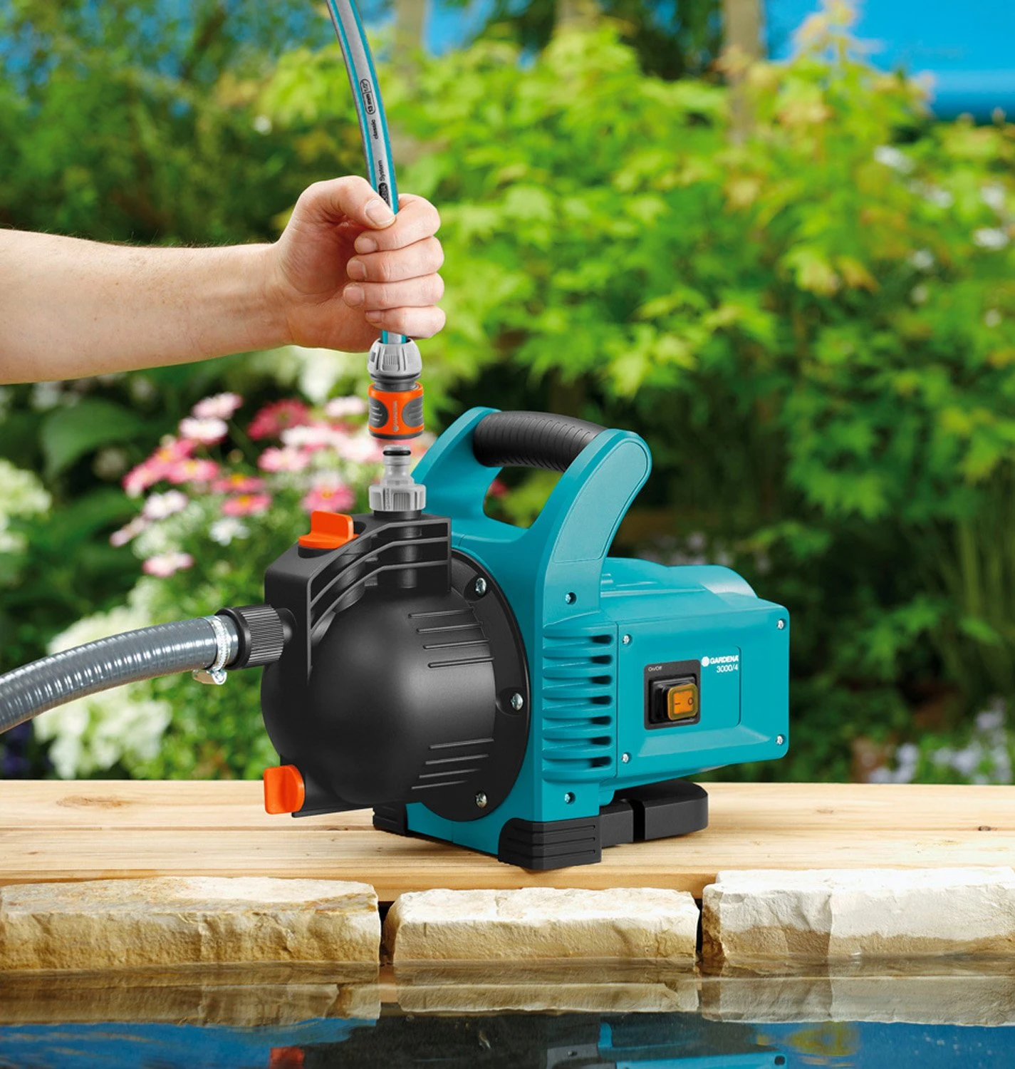 GARDENA Classic Besproeiingspomp 3000/4 Set - Image 2