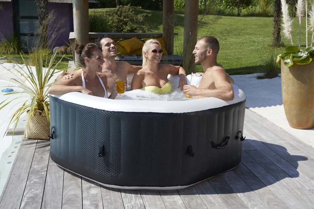 OCTOWER Infinite® Spa Opblaasbaar 4 Pers. - 154 X 154 X 65 Cm - Image 3