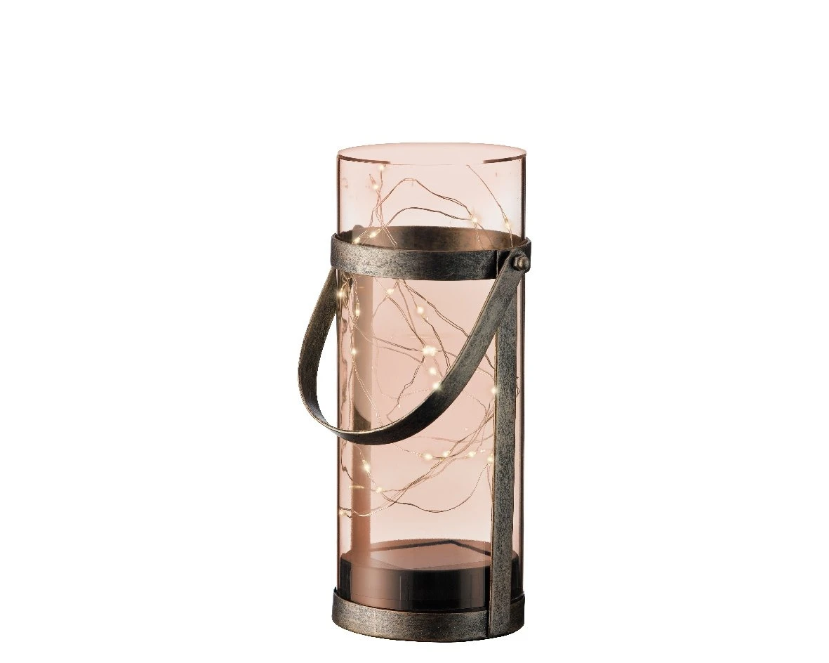 Lumineo Solar Lantaarn Acryl 30 Lamps - Ø 10 Cm