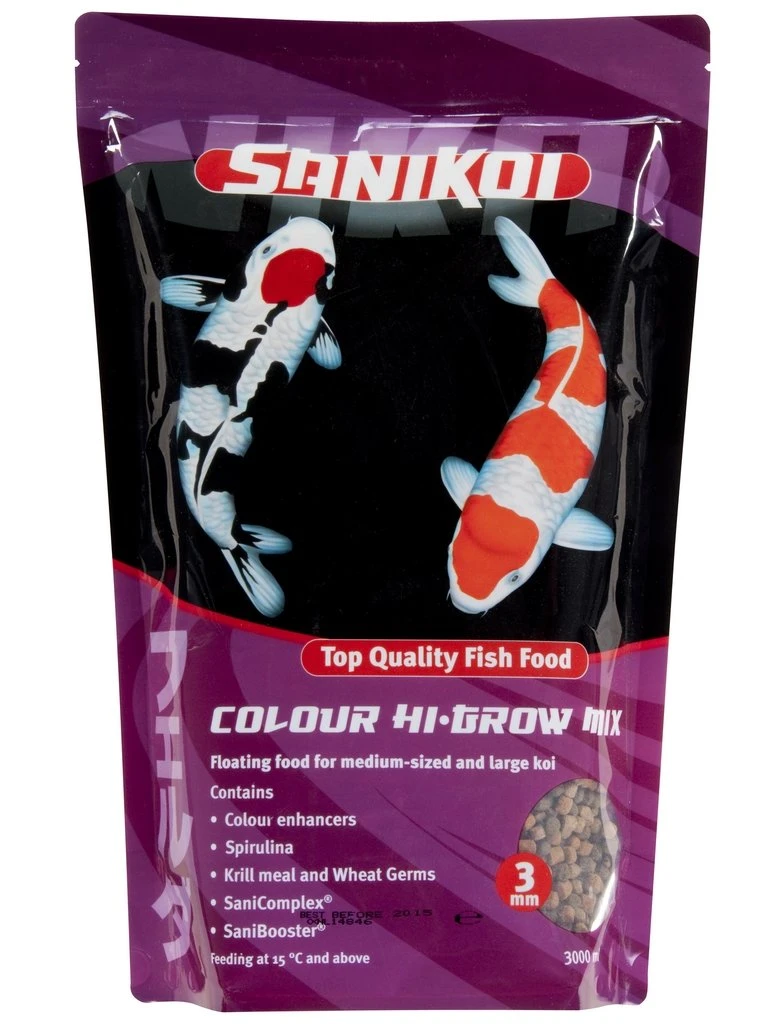 Velda SaniKoi Colour Hi-Grow 3 Mm 3000 Ml