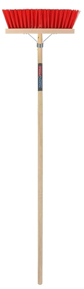 Talen Tools Bezem Rood Inclusief Steel 35cm - Image 2