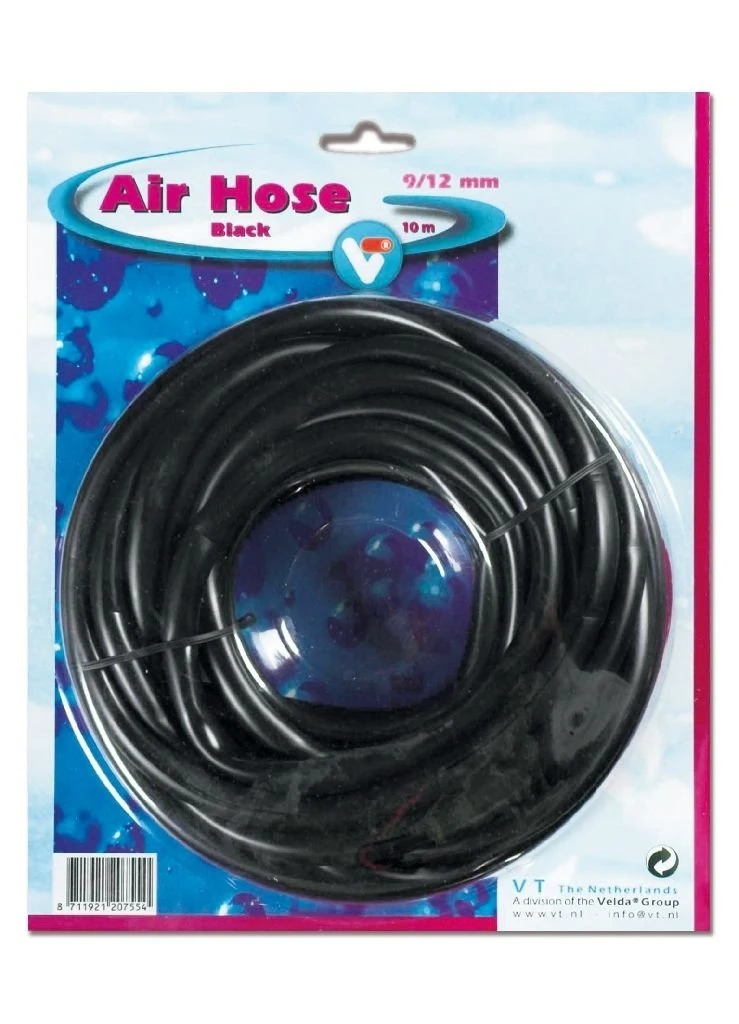 VT Air Hose Black 9/12 Mm 10 M