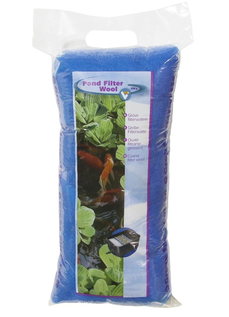 VT Pond Filter Wool Blue 500 G