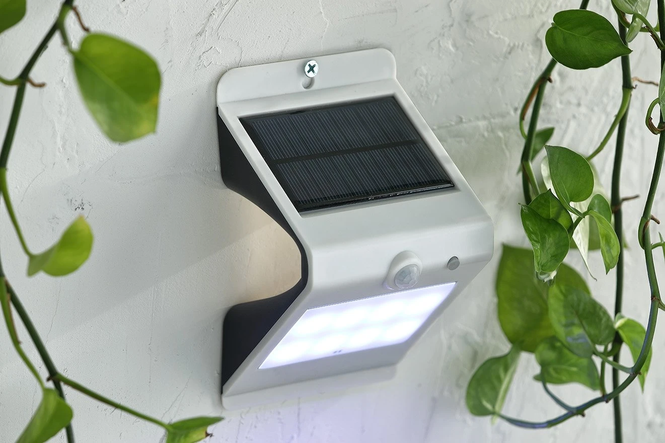 Wandlamp Solar Met Bewegingsensor 10x8x16cm Ww - Image 2