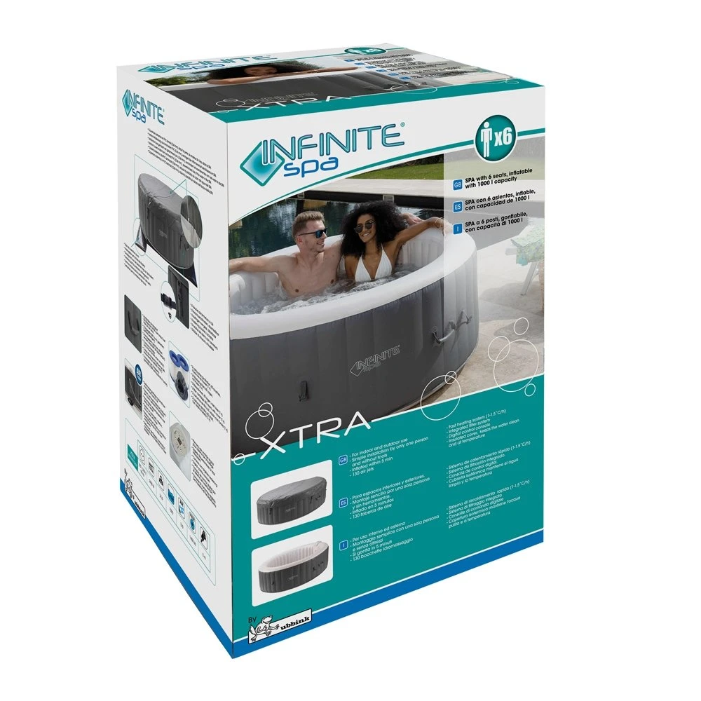 XTRA Infinite® Spa Opblaasbaar 6 Pers. - Ø 208 X H 65 Cm - Image 4